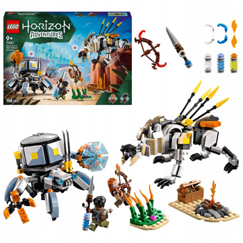 LEGO Horizon Adventures 77037 Aloy i Varl kontra Krabołaz i Piłoząb