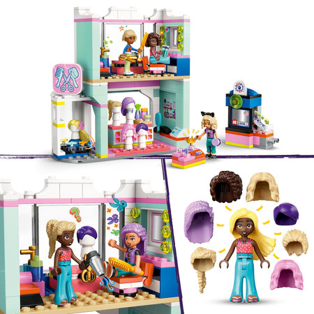 LEGO 42662 Friends - Salon fryzjerski i sklep z ozdobami Fryzjer Nowość