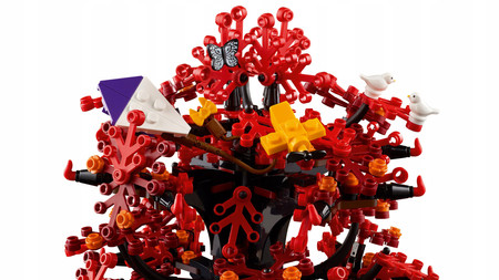 LEGO Ideas 21346 Rodzinne Drzewo Duży Zestaw 1040 el. Ozdoba Zawieszki