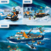 LEGO City 60368 Arktyczny statek badawczy Łódź