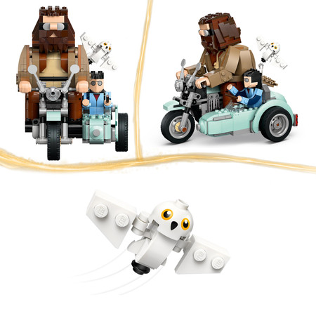 LEGO Harry Potter 76443 Przejażdżka Motocyklowa Hagrida i Harry'ego