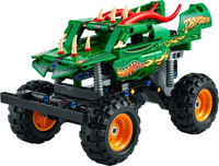 OUTLET LEGO Technic Monster Jam Dragon Napęd PullBack 2w1 42149