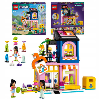 LEGO Friends 42614 Sklep Z Używaną Odzieżą, Sklep Modowy W Stylu Vintage