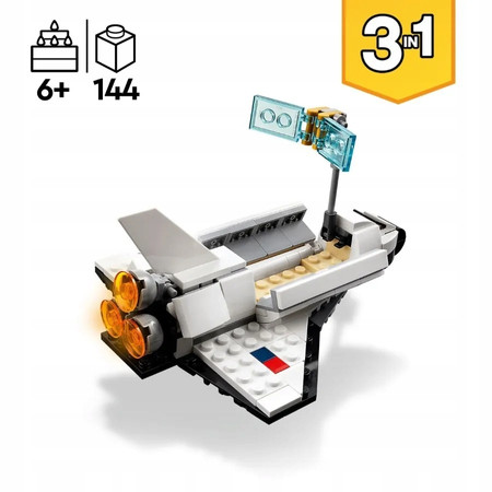 LEGO Creator Kosmos Prom kosmiczny Astronauta 3w1 31134