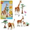 LEGO Creator 3w1 Ruchome Figurki Dzikie zwierzęta z safari 31150 Żyrafa Lew