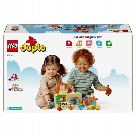 OUTLET LEGO Duplo 10416 Opieka nad zwierzętami na farmie 8 figurek zwierząt Rolnik