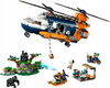 LEGO City 60437 Helikopter zwiadowczy w dżungli w bazie Base Camp