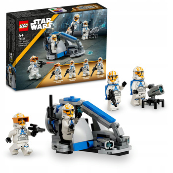 Lego STAR WARS Zestaw bitewny klonów Ahsoki 4 figu 75359