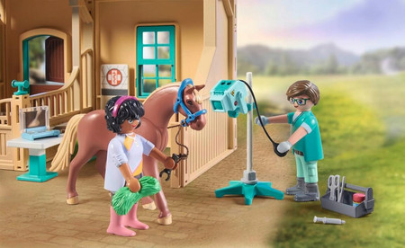 Playmobil Hipoterapia i Lecznica Zwierząt 71352