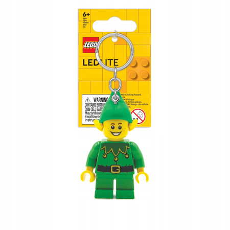 LEGO Latarka Brelok Elf Zielony Minifigurka LGL-KE181
