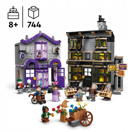 LEGO Harry Potter 76439 Sklep Ollivandera i Sklep Madam Malkin