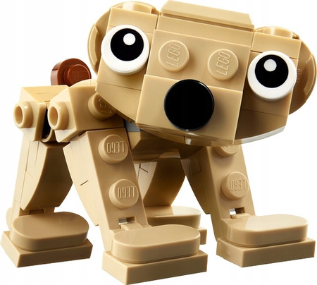 LEGO Creator 30666 Prezentowe zwierzęta Pies Niedźwiadek Wiewiórka