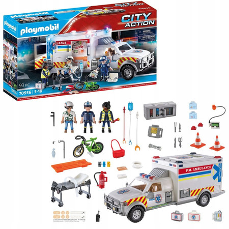 Playmobil 70936 Ambulans pogotowia ratunkowego