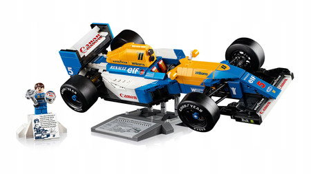 LEGO ICONS 10353 Williams Racing FW14B i Nigel Mansell Formuła 1 Wyścigówka