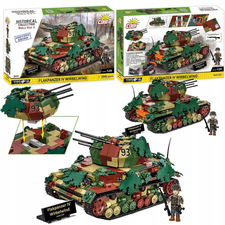 COBI 2593 Flakpanzer IV Wirbelwind - Executive Edition