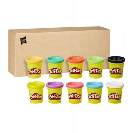 Ciastolina Play-Doh 10 tub 29413 10 Kolorów Masa Plastyczna 2+