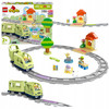 LEGO Duplo 10427 Przygoda Interaktywny Pociąg Dworzec Kolejowy Dźwięki 2+