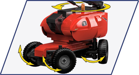 COBI 1683 Manitou 280 TJ Podnośnik Teleskopowy Maszyny Budowlane