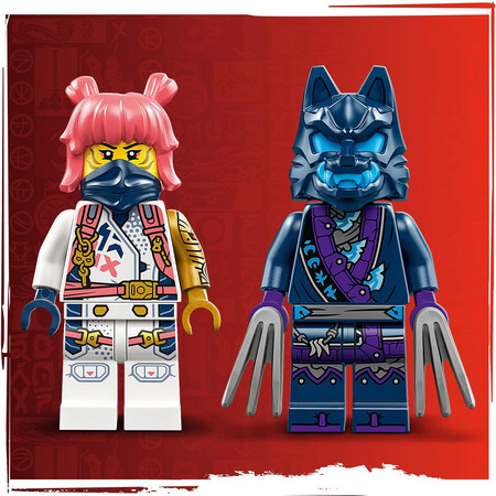 LEGO Ninjago Ruchomy Mech Żywiołu Technologii Sory 71807 Sora i wojownik