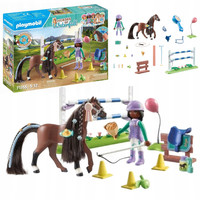 Playmobil Zoe i Blaze z przeszkodami 71355