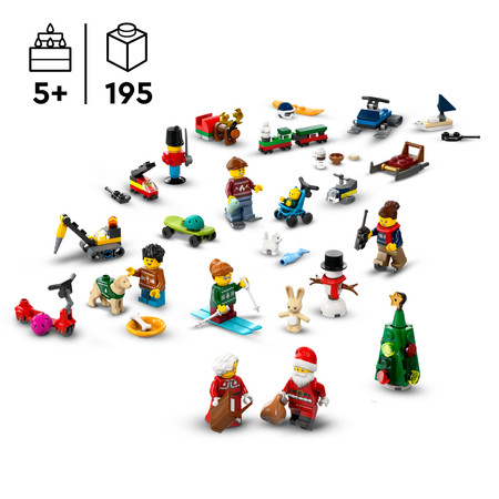 LEGO City 60436 Kalendarz adwentowy na 2024 rok