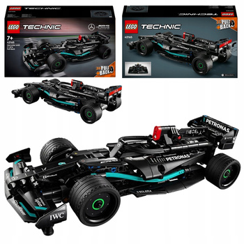 OUTLET Lego Technic 42165 Samochód Mercedes AMG F1 W14 E Napęd Pull-back Auto