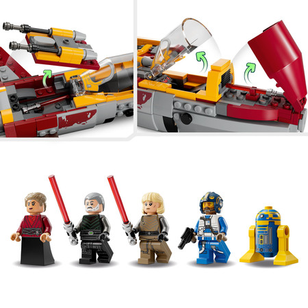 LEGO Star Wars 75364 Star Wars E-Wing kontra Myśliwiec