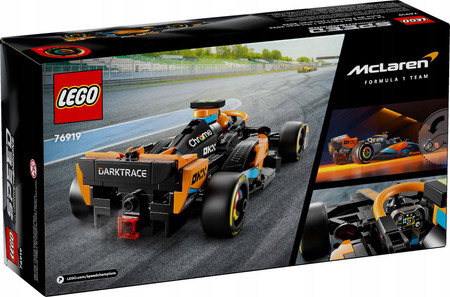 OUTLET LEGO Speed Champions 76919 Samochód Wyścigowy Mclaren Formuła 1 Auto Sport