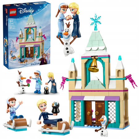 LEGO Disney 43265 Zamek Arendelle Kraina Lodu Elza Anna Bałwan Olaf 5+