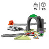 LEGO Duplo 10425 Tunel Kolejowy i Tory - Zestaw Rozszerzający