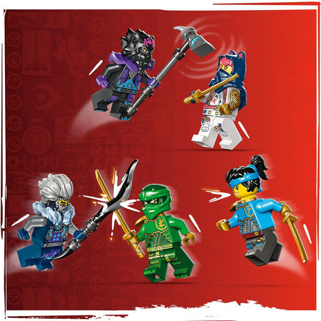 LEGO Ninjago Ruchomy Smok Mistrz Egalt 71809 Lloyd Sora Nya Lord Ras Cinder