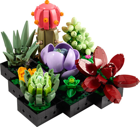 LEGO ICONS 10309 Sukulenty Kwiaty Rośliny Ozdoba Dekoracja Botanical Colect