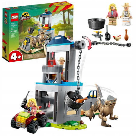 LEGO Jurassic World 76957 Ucieczka Velociraptora