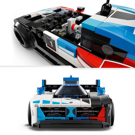 LEGO Speed Champions 2x Samochód 76922 BMW M4 GT3 i BMW M Hybrid V8 Auta