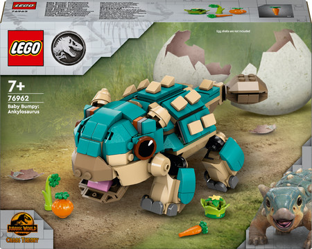OUTLET LEGO Jurassic World 76962 Mały Ankylozaur Bumpy Dinozaur
