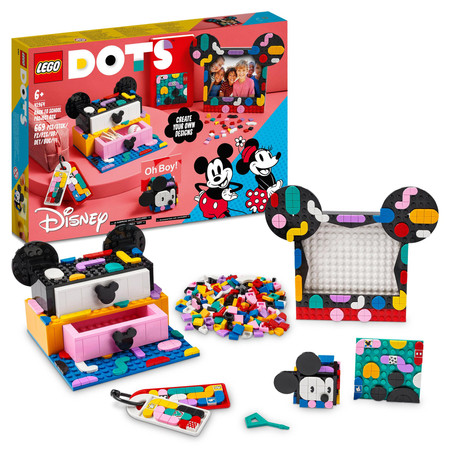 LEGO Dots 41964 Myszka Miki Myszka Minnie Zestaw Szkolny Kreatywne Pudełko