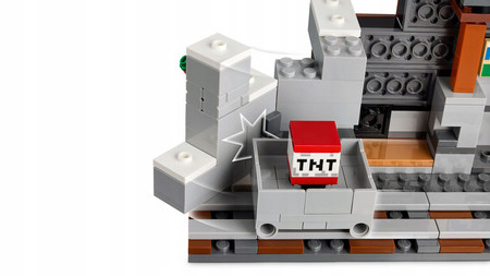 LEGO Minecraft 21277 Kilofowa Kopalnia Kilof Niedźwiedź Polarny