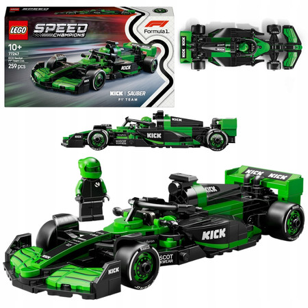 LEGO Speed Champions 77247 Bolid F1 KICK Sauber Team C44 Wyścigówka