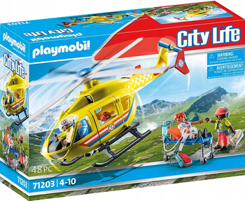 Playmobil Pogotowie 71203 Helikopter ratunkowy