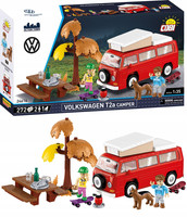 Klocki COBI 24616 Volkswagen T2a Camper Piknik 2 figurki +figurka Psa