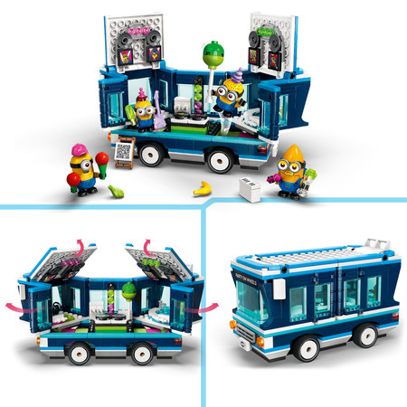 LEGO Minionki 75581 Imprezowy Autobus Minionków 2w1 Dyskoteka Impreza