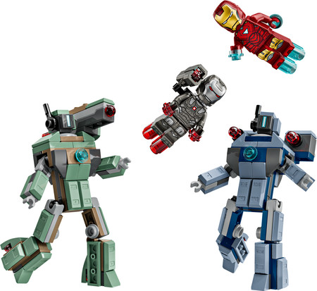 Lego Super Heroes Marvel 76320 Iron Man i War Machine kontra drony Hammera