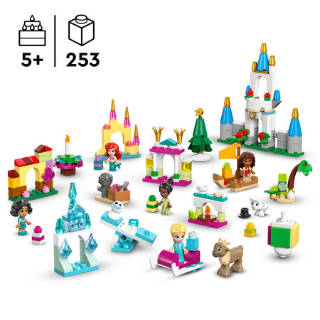 LEGO Disney 43253 Kalendarz adwentowy na 2024 rok Księżniczki