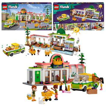 LEGO Friends 41729 Sklep spożywczy z żywnością eko