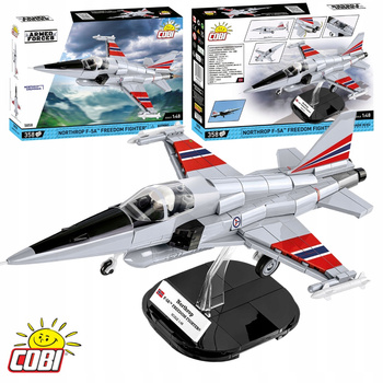 Klocki Wojskowe Cobi 5858 Model Samolot Northrop F-5A Freedom Fighter 358EL