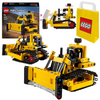 LEGO Technic Ciężki buldożer 42163 Spychacz model na gąsienicach Budowa