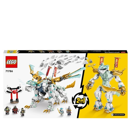 OUTLET LEGO Ninjago Lodowy smok Zane’a 71786