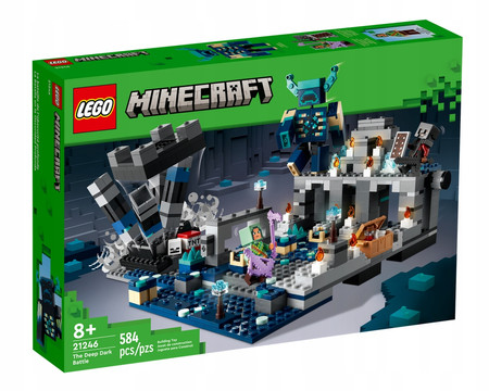 LEGO Minecraft 21246 BITWA W MROCZNEJ GŁĘBI Miasto