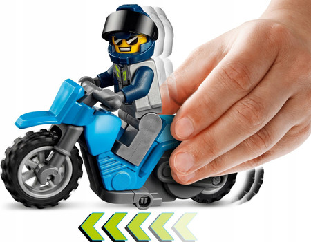 LEGO City Stuntz 60299 Konkurs Kaskaderski 2x Motocykl + Rampa Wyskocznia