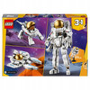 LEGO Creator 3w1 Kosmos 31152 Ruchoma Figurka Astronauta Pies Odrzutowiec